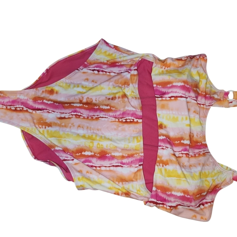 Decree Pink and Orange Tie-Dye One Piece Swimsuit **Bundle and Save**Make me an
